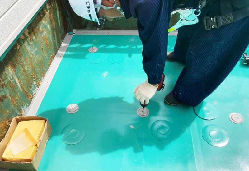 塩ビ系シート防水