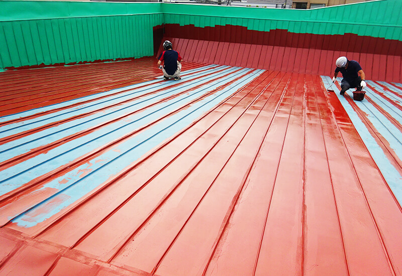 合成ゴム系塗膜防水(NS防水)-05